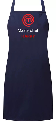 Embroidered masterchef apron - ,