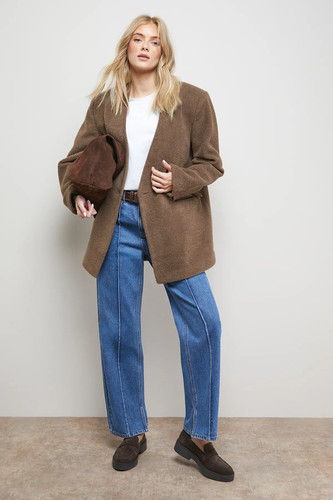 Oasis camel coat womens - camel,