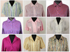 Ladies Vintage 60 70s Blouse