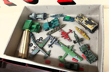 Box Of Old Dinky Toys & Other