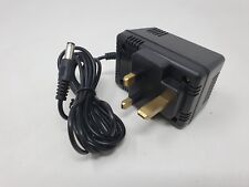 GUITAR EFFECTS PEDAL POWER SUPPLY ADAPTER UK 9V 500mA CENTRE NEGATIVE POLARITY