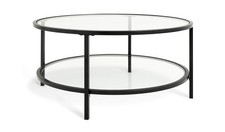 Boutique Round Coffee Table - Black