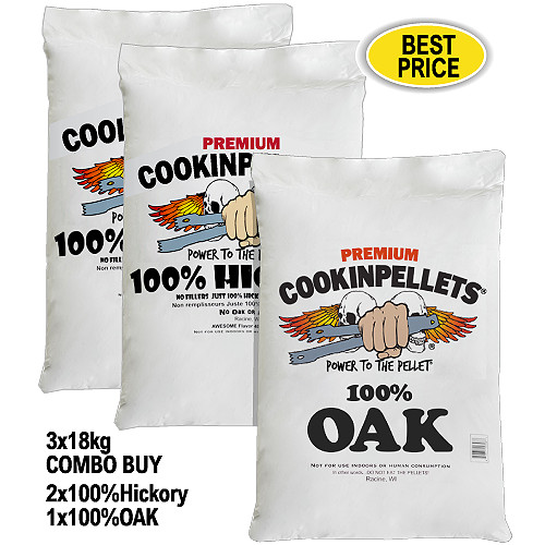 Cookinpellets 100 hickory bbq - 100%,