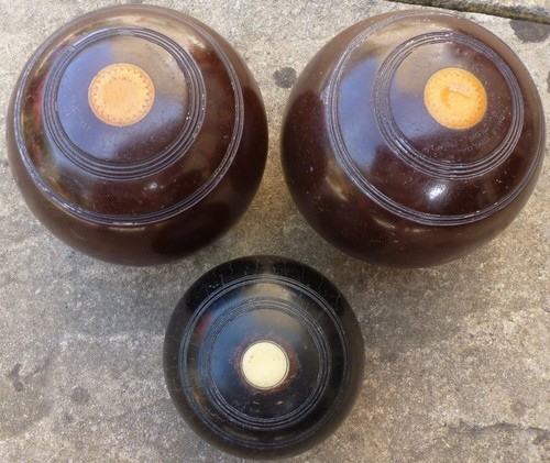 Vintage lawn bowls thomas - lawn,