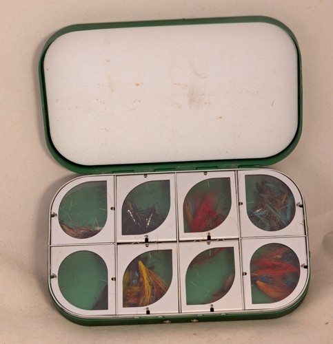 Snowbee aluminium dry fly box - aluminium,