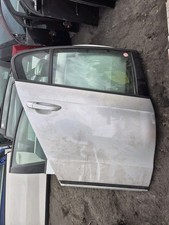 VW Passat B7 Saloon Drivers Side Rear Door Silver