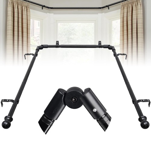 Harrms bay window curtain pole - window,