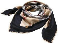 New Unisex Burberry Silk Scarf