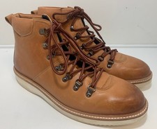 Ted Baker Boots Liykere Hiking Style Brown Leather Size UK 9