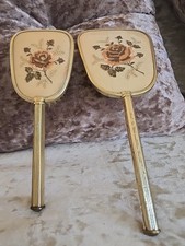 Vintage Hand Mirror & Hair