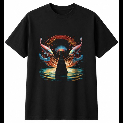 Ghost carp sunbeams double - ghost,