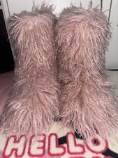 🎀Pink Faux Mongolian Fur