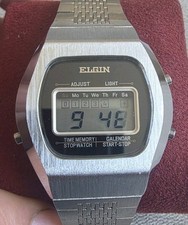 Vintage elgin digital watch - vintage,