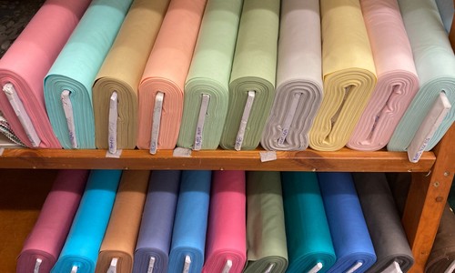Plain cotton fabric wide - plain,