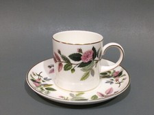 Wedgwood  “ Hathaway Rose “ Coffee Cup & Saucer