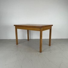 MIDCENTURY VINTAGE DANISH FLIP TOP EXTENDING KITCHEN DINING TABLE #3988