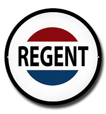 REGENT PETROL METAL ROUNDEL