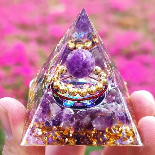 Natural amethyst crystal - natural,