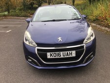 PEUGEOT 208 ACTIVE 1.2 2016 NON RUNNER SPARES OR REPAIR EURO 6