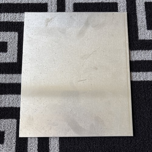 Aluminium flat plate 250mm - aluminium,