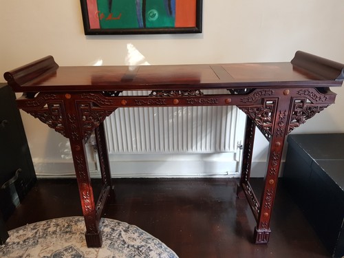 Chinese altar table console - altar,