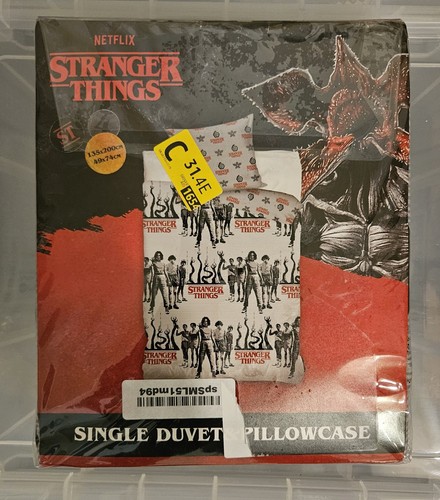 Stranger things single duvet - stranger,