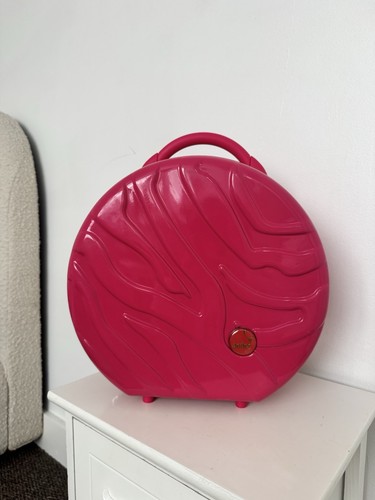 Vintage antler pink hard shell - pink,