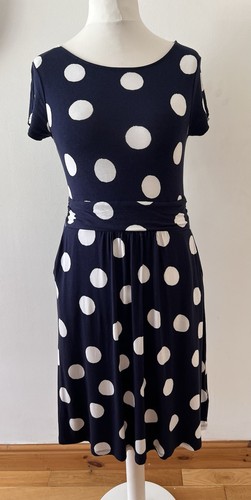 Boden navy white - white, dot