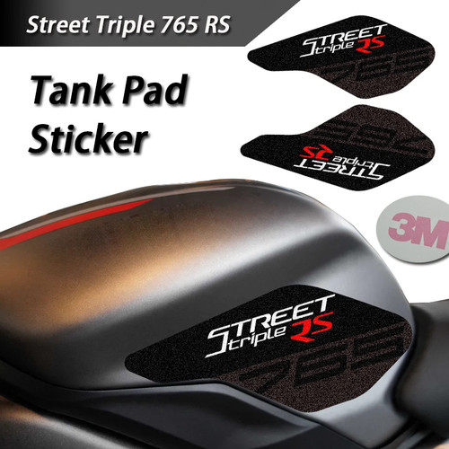 Motorcycle tank pad sticker - tank,