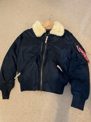 Alpha industries blue bomber - industries,