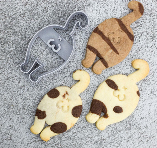Cat butt kitty - kitten, cookie