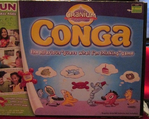 Cranium conga board game - cranium,
