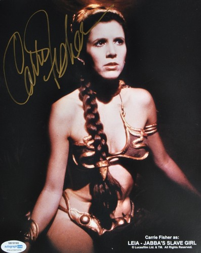 Carrie fisher signed - carrie,