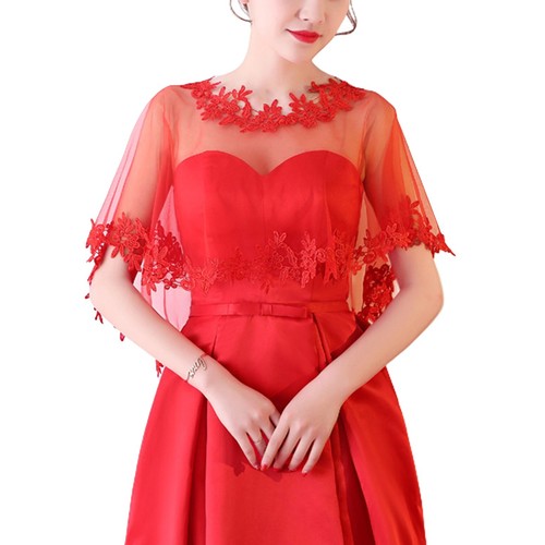 Women sheer shrug lace - sheer,
