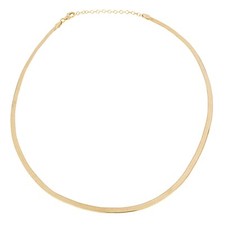 Herringbone Chain Necklace 9ct