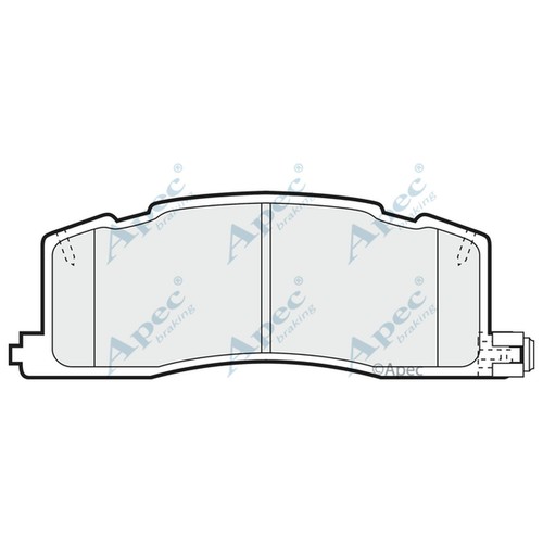 Brake pads set - pads, for