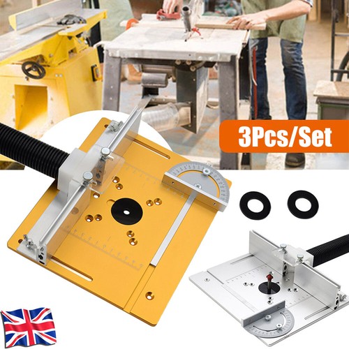 Aluminium router table insert - aluminium,