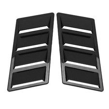 Pair black car front air - pair,
