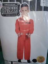 Orange Prison Overalls Boys