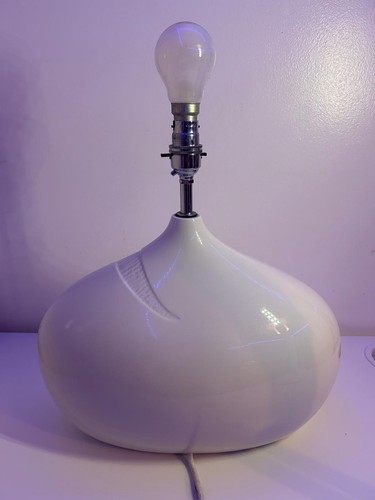 Belleek living pottery lamp - pottery,