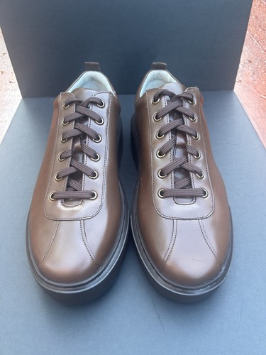 Grenson brown leather sneaker - grenson,