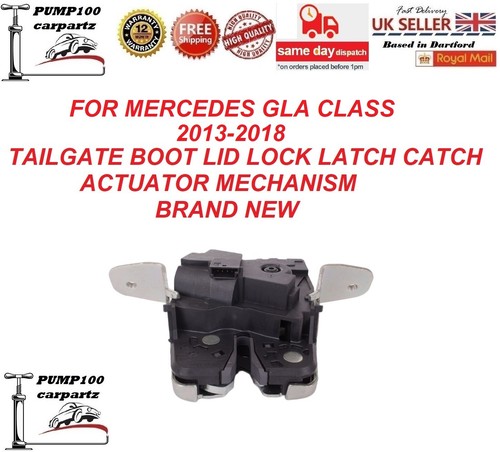 Boot lock for mercedes - lock, gla