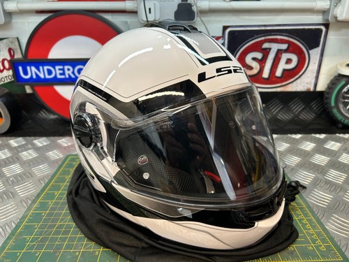 Ls2 ff325 stobe white - stobe, white/black