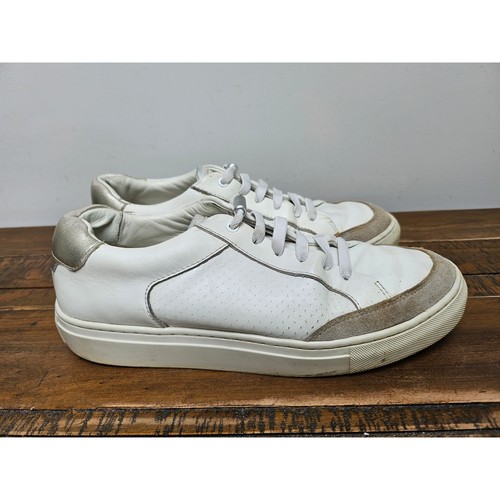 Mens reiss white - white, leather