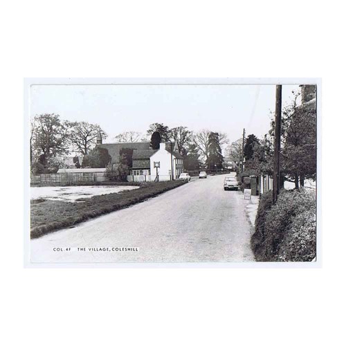 Coleshill view the village - in,