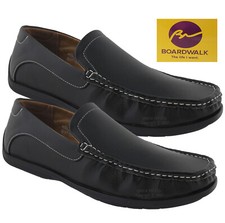 JUNIOR BOYS LOAFERS SHOES COMFORT SLIP ON KIDS BOAT DECK MOCCASINS WEDDING FORMA