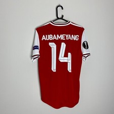 BNWT Arsenal Player Issue Football Shirt Jersey 2019/20 Home AUBAMEYANG #14 (M)