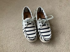 Sebago ladies black white - sebago,