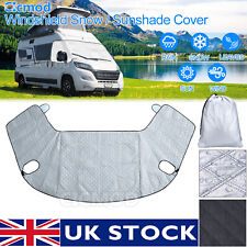 Motorhome Thermal Windscreen Screen Cover Wrap Black Out Blinds For Fiat Ducato