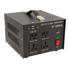 Voltage Transformer Boost StepUp Power Converter 2000W 110V‑120V 220V‑240V